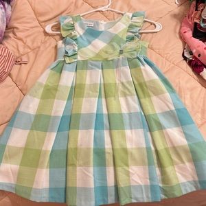 Bonnie Jean plaid dress